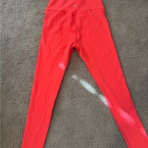 Lululemon hot pink High-Waisted Leggings